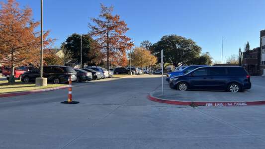 George C Clarke Elementary School Parking Lot in Fort Worth