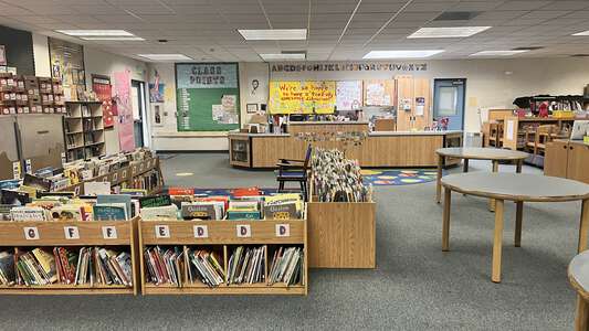 Lincoln Elementary (NUSD) Library in Newark
