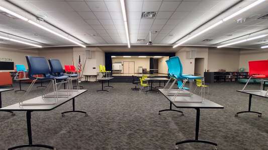Bayonet Point Middle School Library in New Port Richey