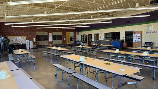 Dodge Literacy Magnet Elementary School Cafeteria in Wichita