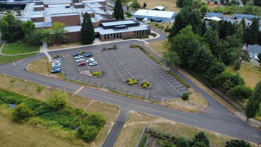 McKay High School Scotsman Parking Lot in Salem 2
