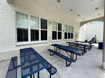 Young Men's Preparatory Academy Courtyard in Miami 2