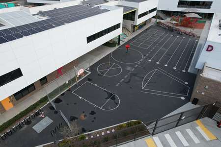 Nipaquay Elementary School Outdoor Basketball Courts in San Diego