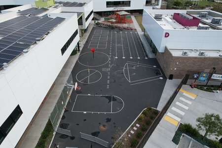 Nipaquay Elementary School Outdoor Basketball Courts in San Diego
