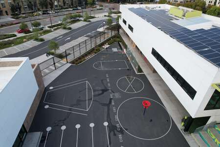 Nipaquay Elementary School Outdoor Basketball Courts in San Diego