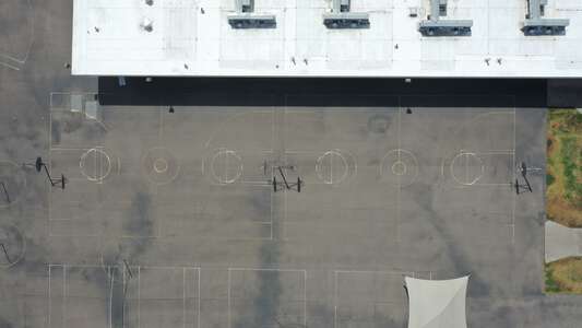 Bethune K-8 School Outdoor Basketball Courts in San Diego