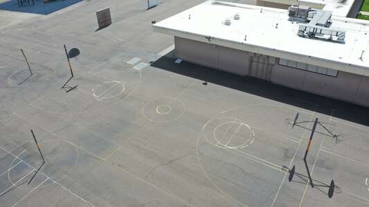Bethune K-8 School Outdoor Basketball Courts in San Diego