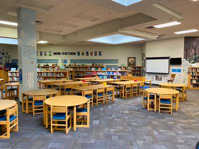 Augusta Ranch Elementary School Library in Mesa