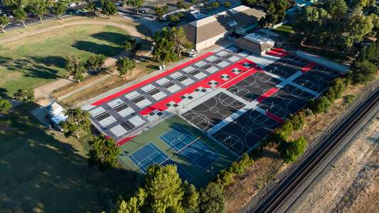 Pleasanton Middle School Pickleball Courts in Pleasanton