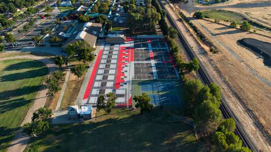 Pleasanton Middle School Pickleball Courts in Pleasanton