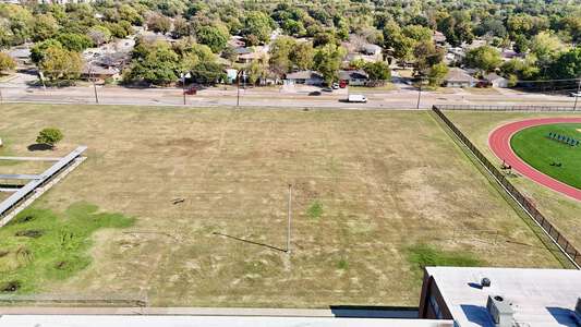 WW Samuell High School Natural Grass Field in Dallas