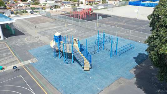 Paradise Hills Elementary School Playground in San Diego