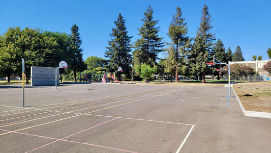 John Cabrillo Elementary School Outdoor Basketball Courts in Sacramento
