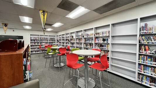 John Marshall Middle School Library in Pomona