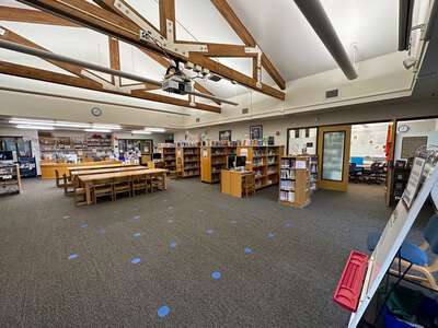 Wildwood Elementary School Library in Piedmont