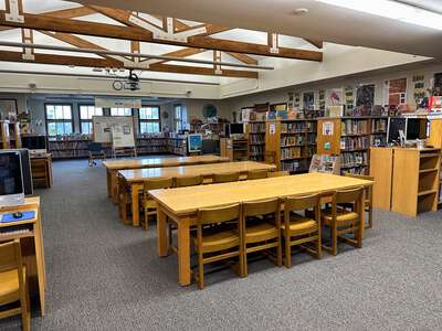 Wildwood Elementary School Library in Piedmont