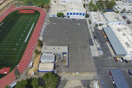 Saugus High School Blacktop / Basketball Courts in Saugus