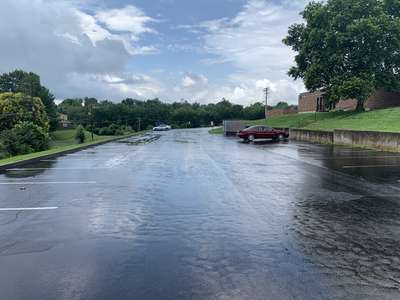 Lansdowne Elementary School Parking Lot in Lexington