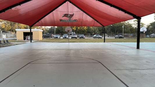 Edison Elementary School (1361) Outdoor Basketball Courts in Tampa