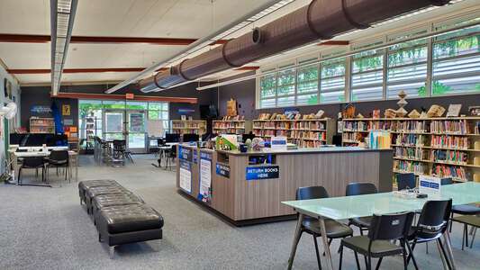 Gompers Preparatory Academy (6-12) Library in San Diego
