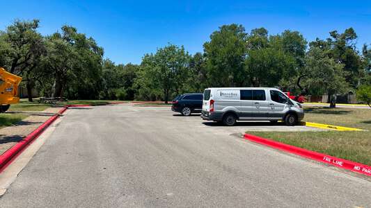 Caraway Elementary School Parking Lot - Front Lot in Austin