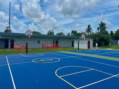 Redondo Elementary School Outdoor Basketball Courts in Homestead