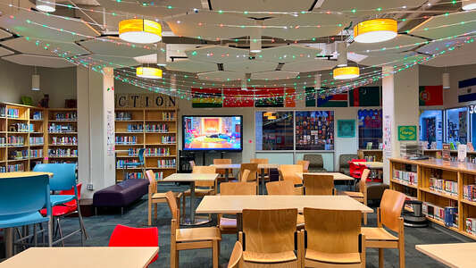 Young Womens Leadership Academy Library in Fort Worth