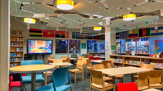 Young Womens Leadership Academy Library in Fort Worth