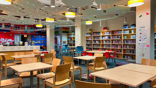 Young Womens Leadership Academy Library in Fort Worth