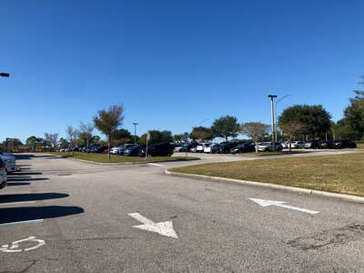Mainland High School Parking Lot – West in Daytona Beach
