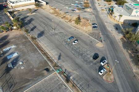 Green Valley High School Parking Lot in Henderson