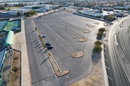 Green Valley High School Parking Lot in Henderson