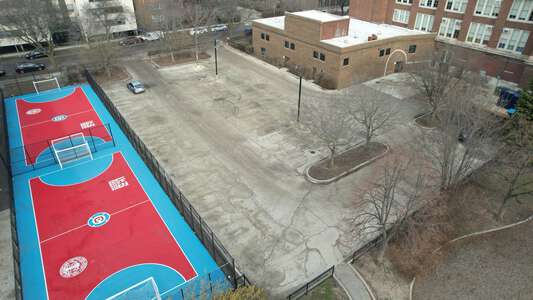 Gale - Stephen F Gale Elementary Community Academy Parking Lot in Chicago 3