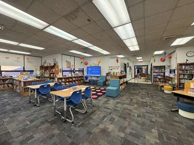 Centerville Elementary School Library in Virginia Beach