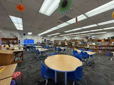 Centerville Elementary School Library in Virginia Beach