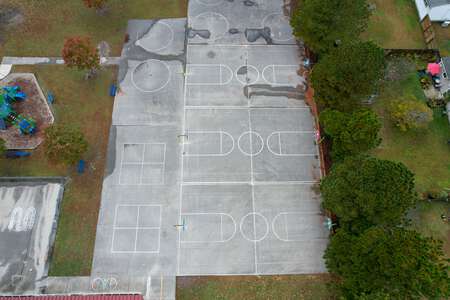 Windsor Woods Elementary School Outdoor Basketball Courts in Virginia Beach 2