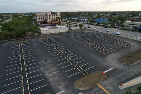 Caloosa Middle School Parking Lot in Cape Coral
