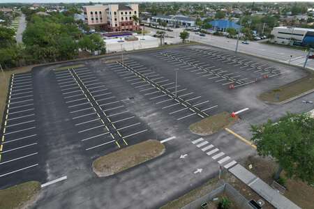 Caloosa Middle School Parking Lot in Cape Coral