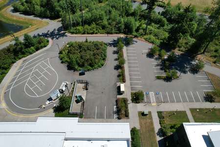 Ella Baker Elementary School Parking Lot 2 in Redmond