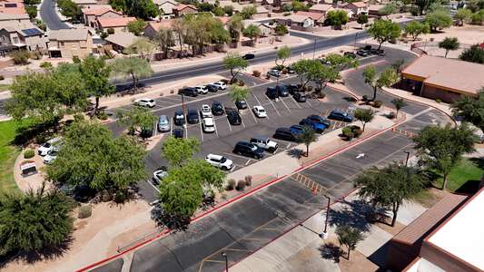 Santa Rosa Elementary School Parking Lot in Maricopa