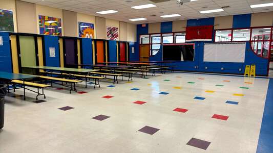 Gammon Elementary School Cafeteria in Wichita 1