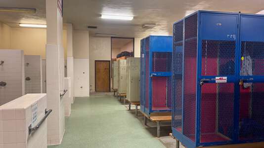 Gavilan College Room GY 130 - Locker Room in Gilroy