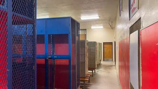 Gavilan College Room GY 130 - Locker Room in Gilroy