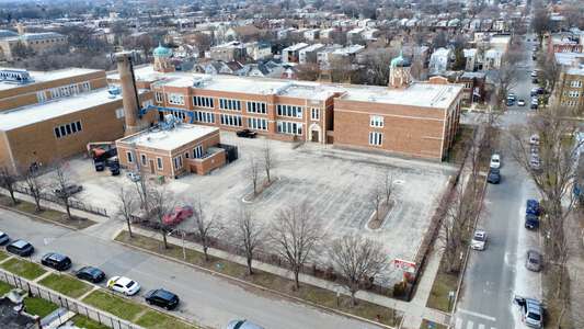 Lewis - Leslie Lewis Elementary School Parking Lot in Chicago 2