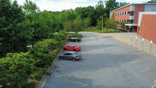 Sylvan Hills Middle School Parking Lot - Back in Atlanta 2