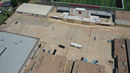 Del City High School Parking Lot - Stadium in Del City 2