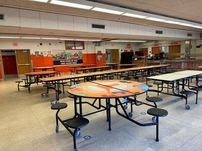 Otto M Fridia Elementary School Cafeteria in Dallas