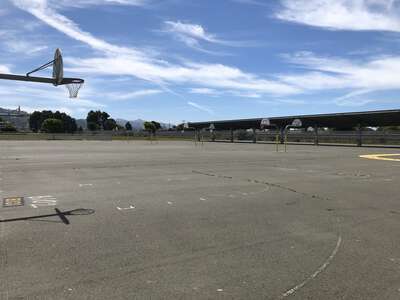 DeJean Middle School Outdoor Basketball Courts in Richmond