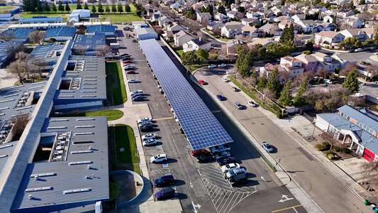 Bear Creek High School Parking Lot - Staff in Stockton