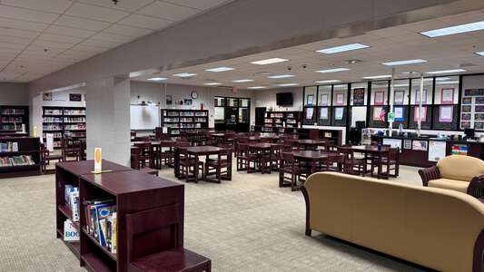 Westview Middle School Media Center in Goose Creek